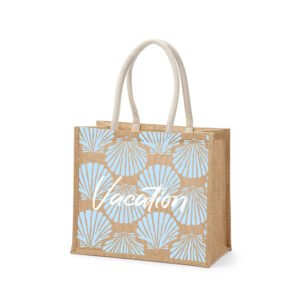 Jute tote bag