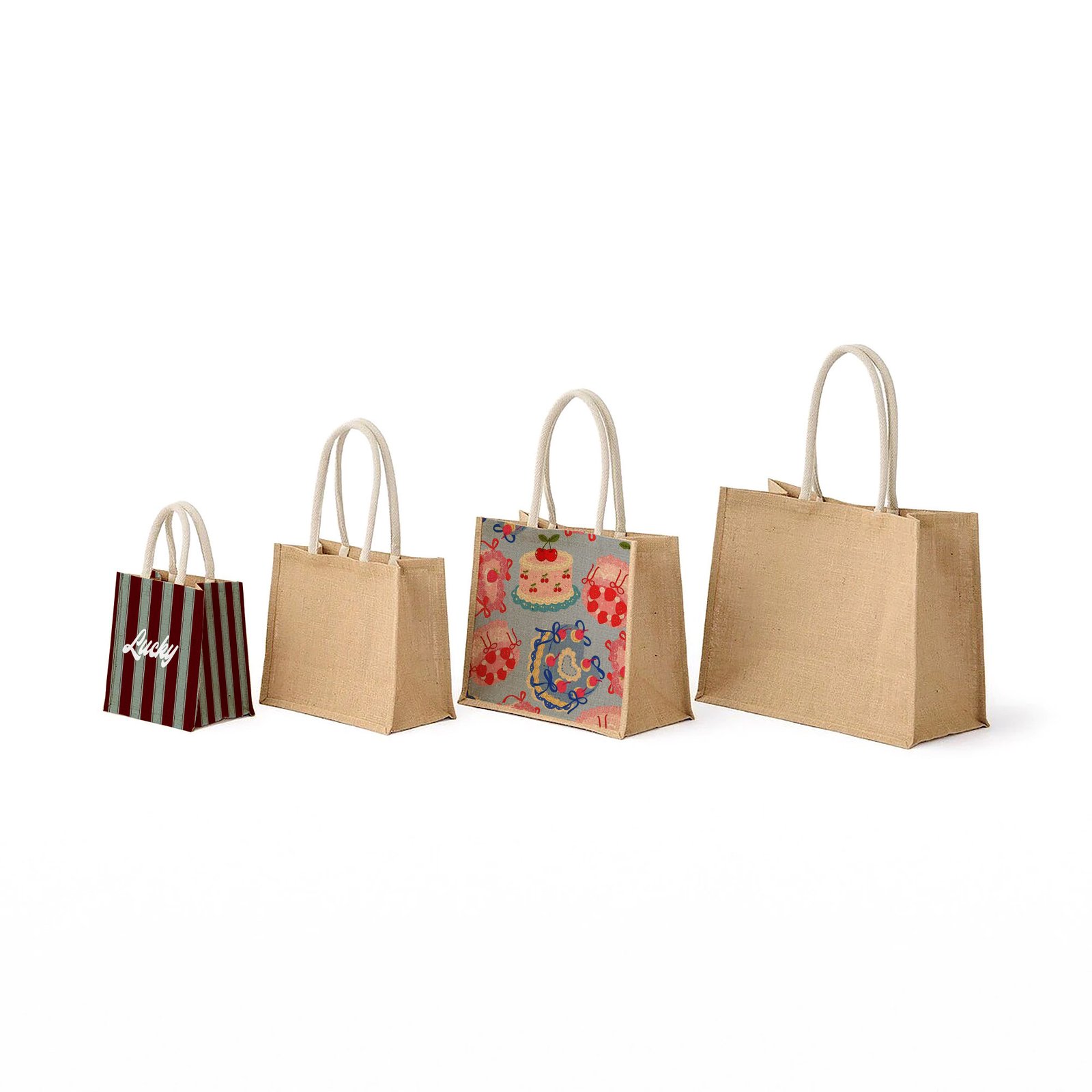 Jute tote bag