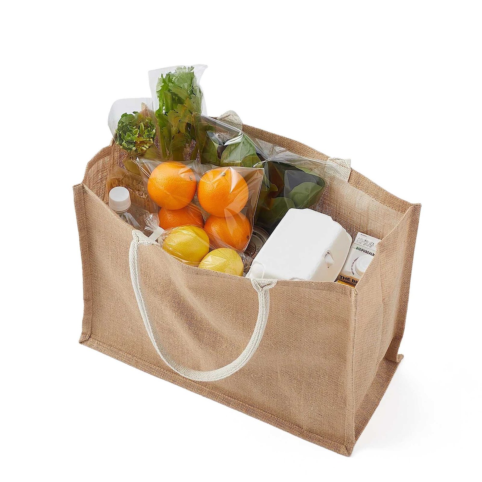 Jute tote bag