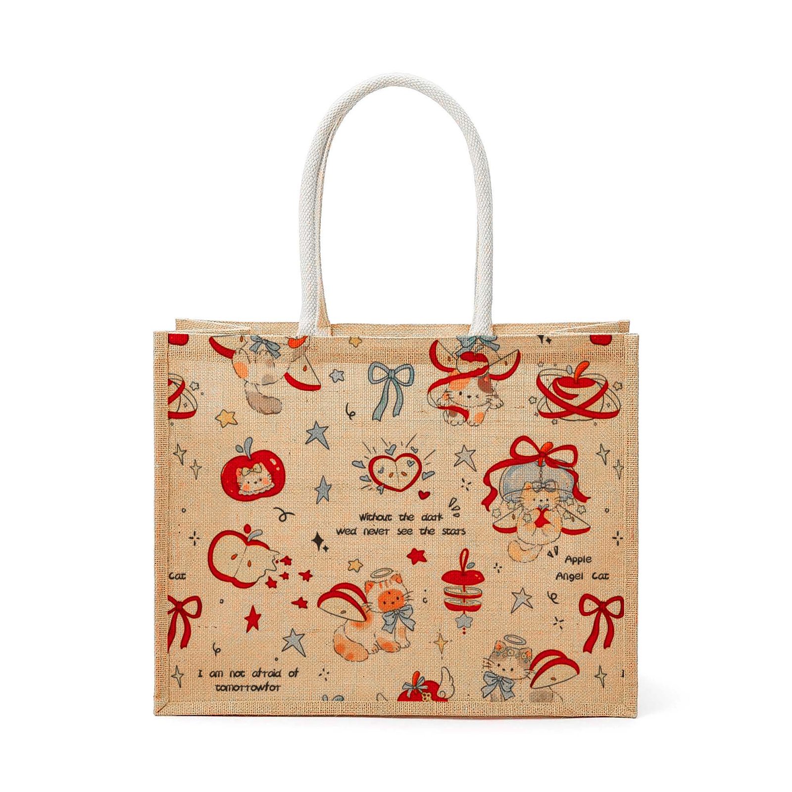 Jute tote bag