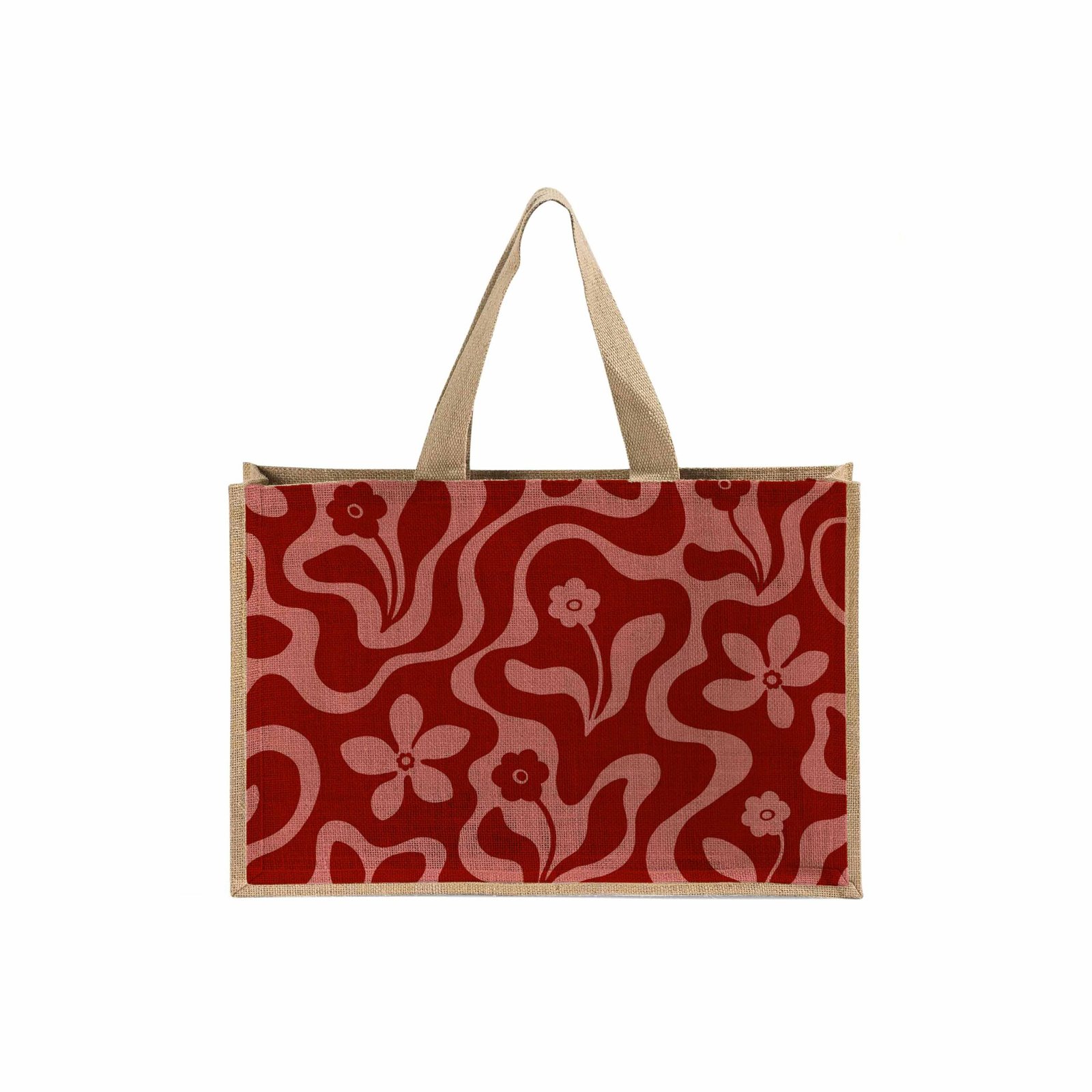 Large Jute Shopping Bag
