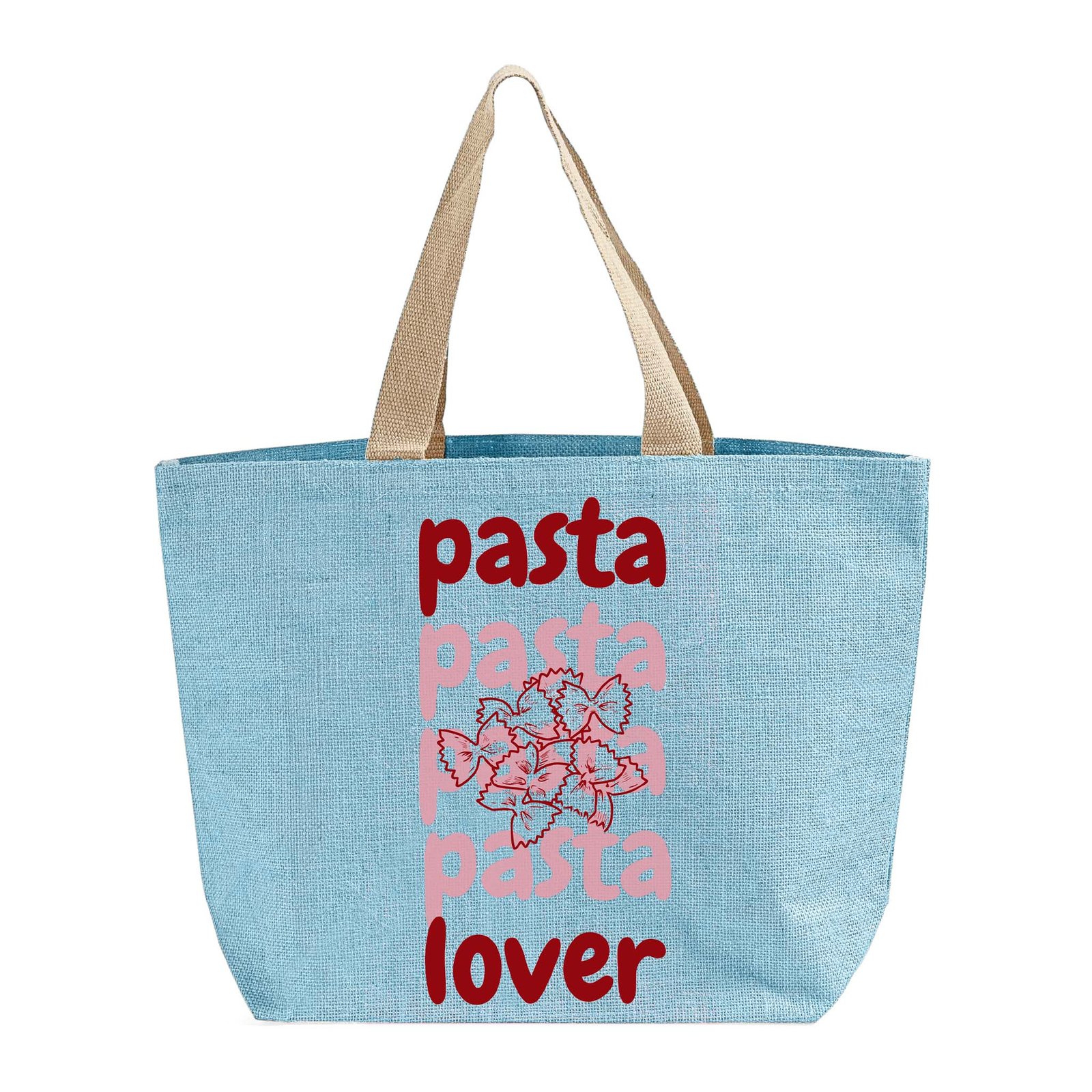 Large Jute Tote Bag