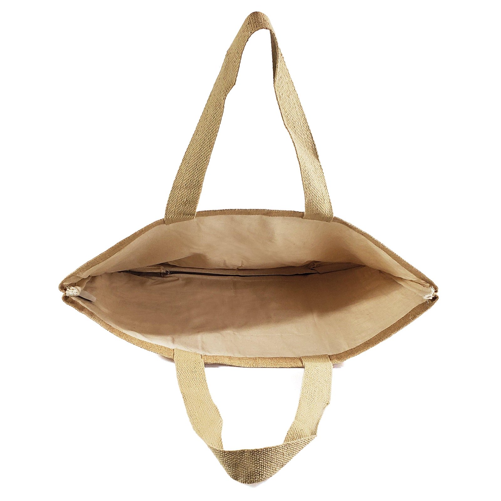 Large Jute Tote Bag
