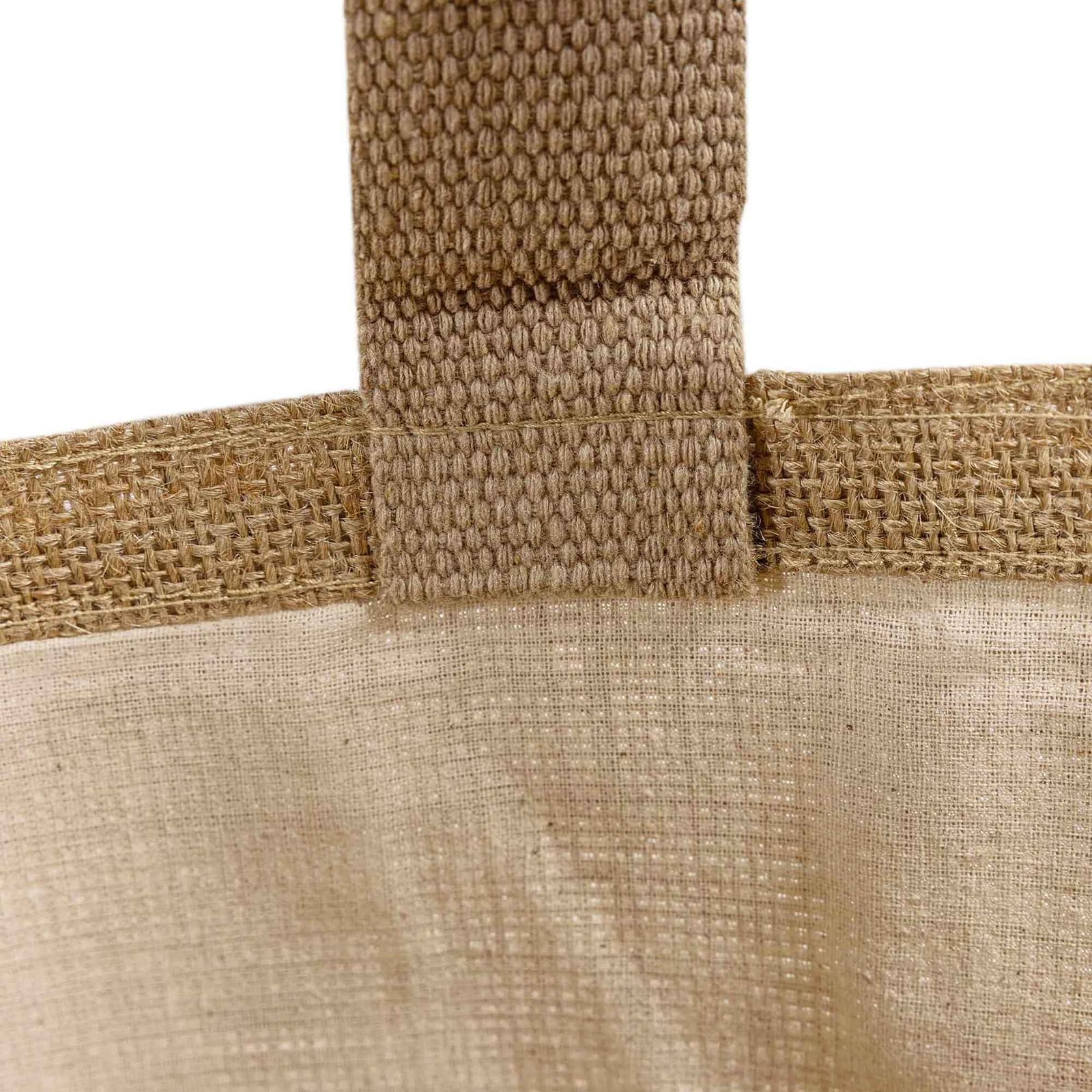 Large Jute Tote Bag