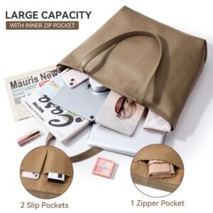 Large Leather Tote Bag