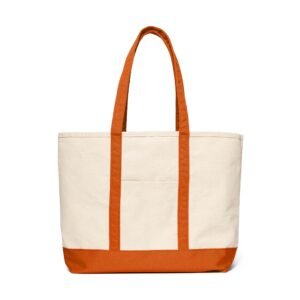 Large canvas tote bag