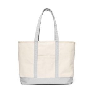 Large canvas tote bag