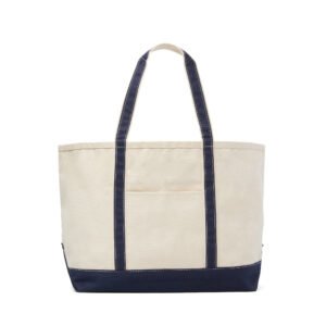 Large canvas tote bag