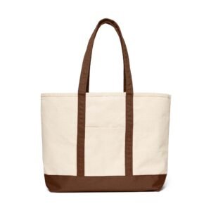 Large canvas tote bag