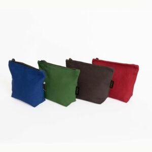 Organic cotton cosmetic bag