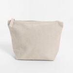 Organic cotton cosmetic bag
