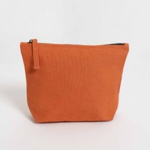 Organic cotton cosmetic bag