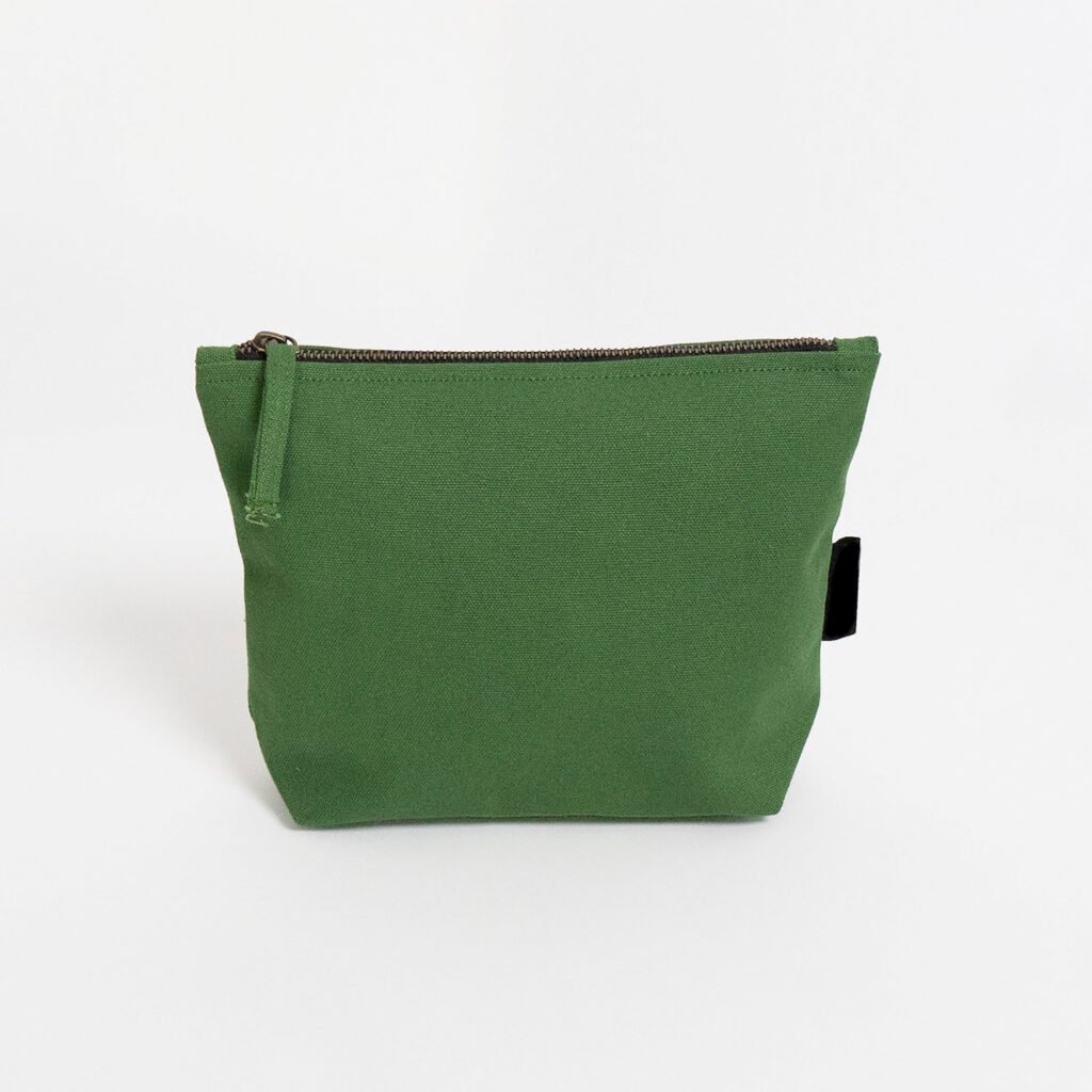 Organic cotton cosmetic bag