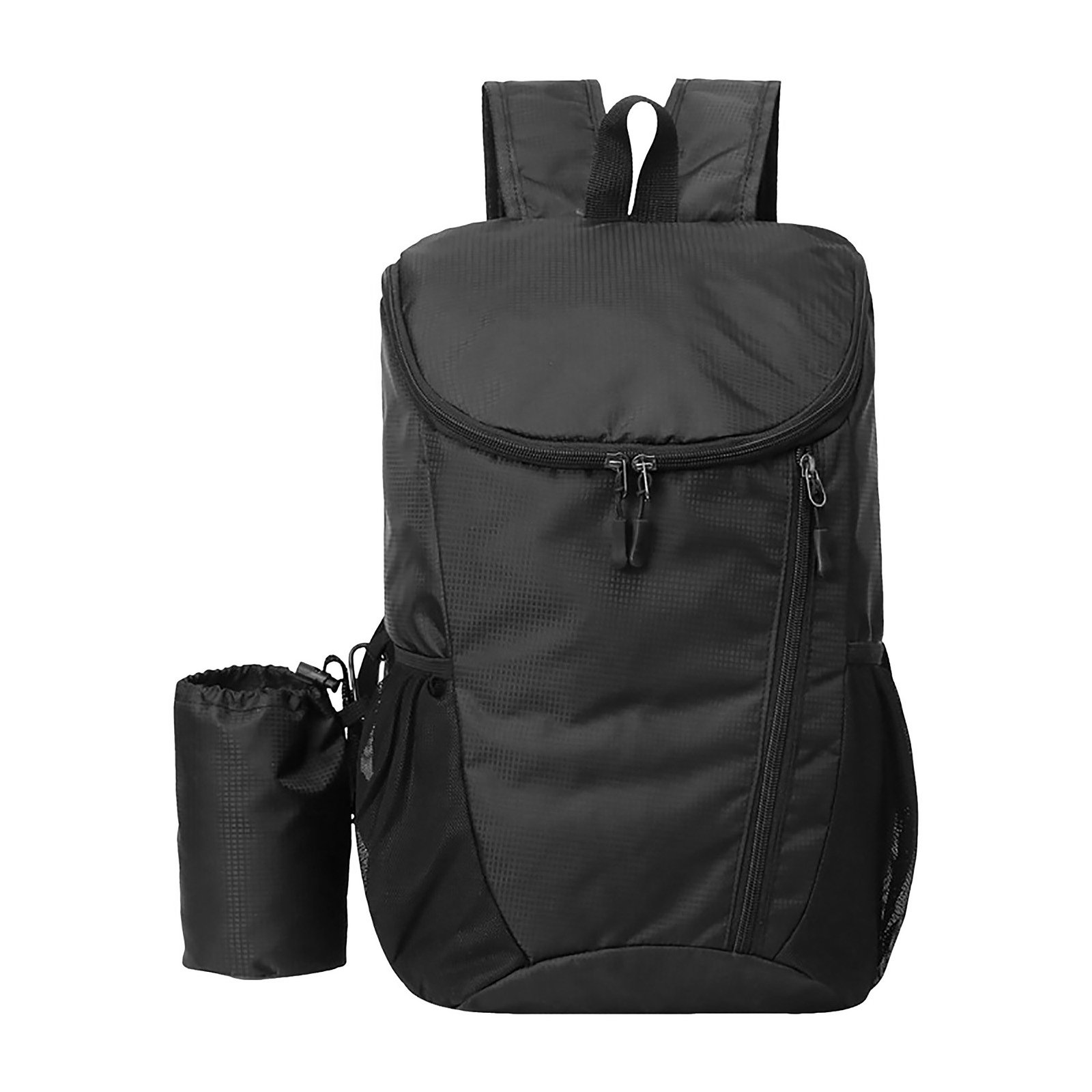 Portable foldable backpack