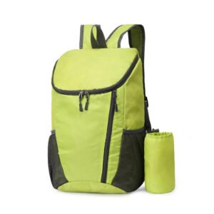 Portable foldable backpack