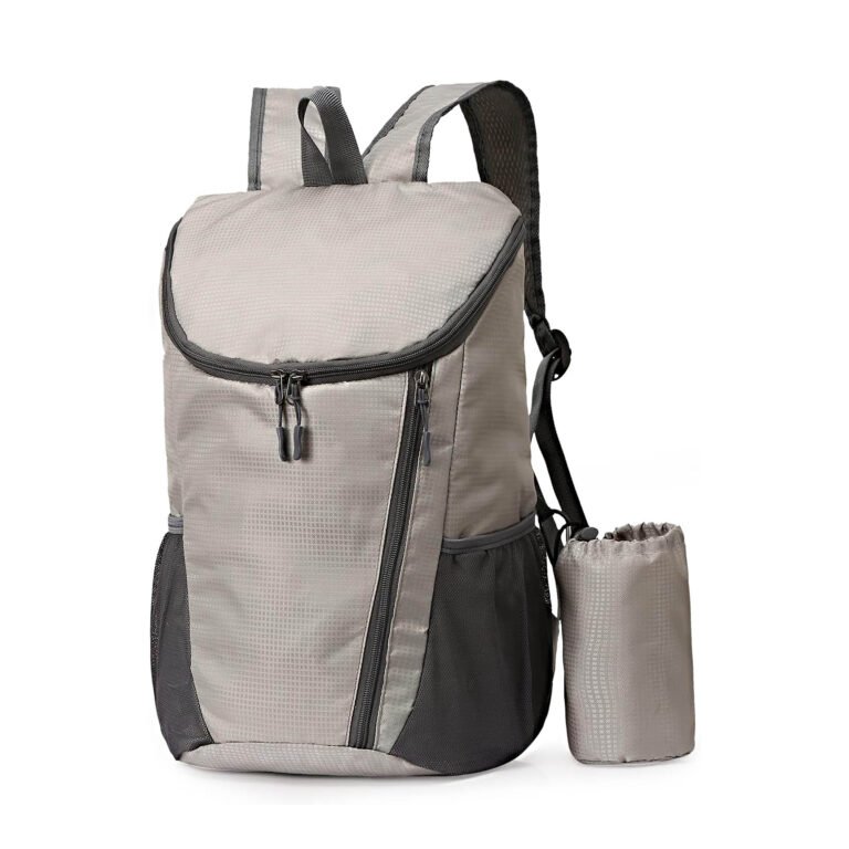 Portable foldable backpack
