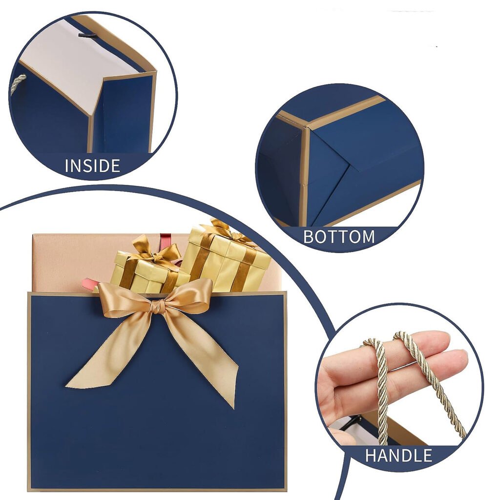 Custom Ribbon Gift Bags