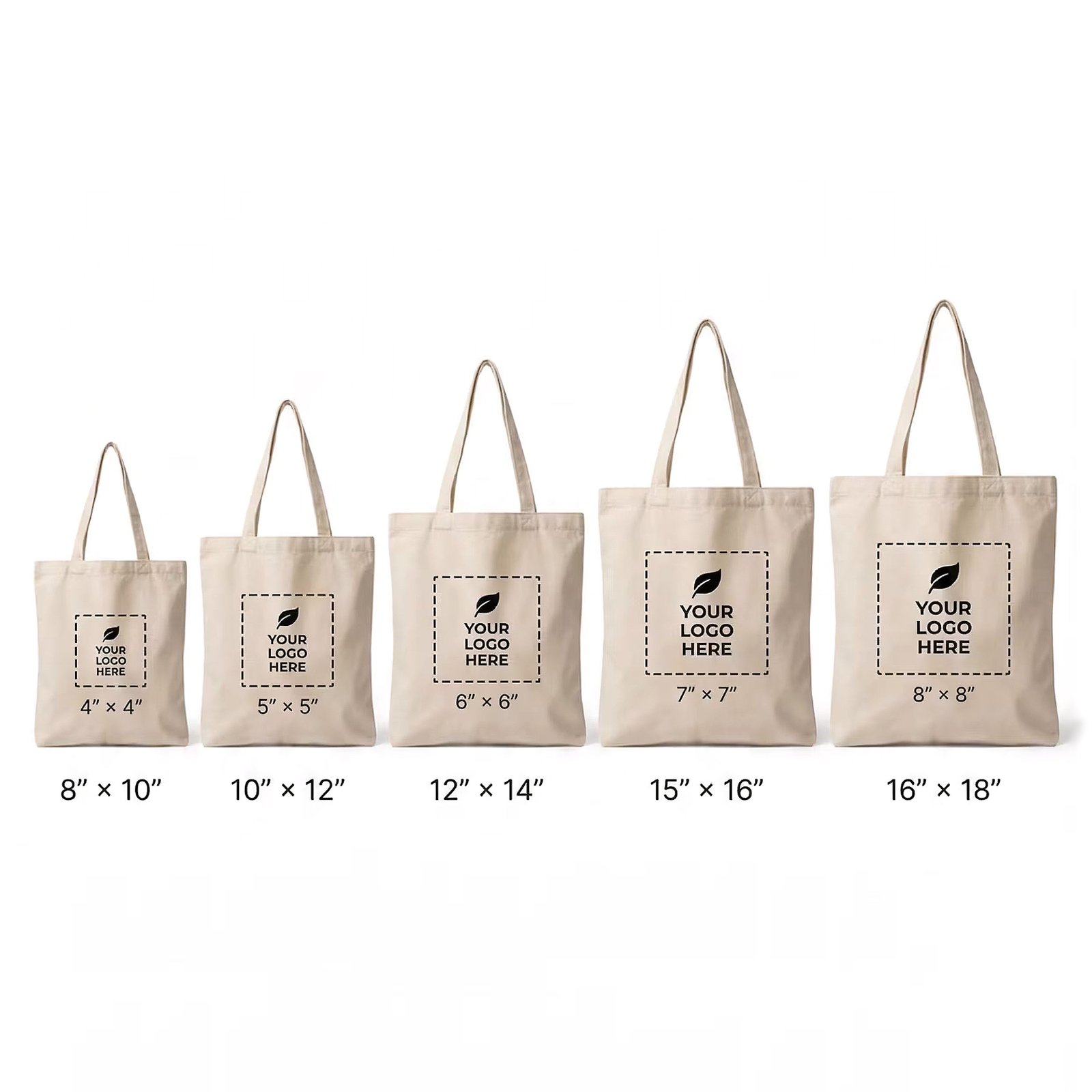 100% Cotton Canvas Bags