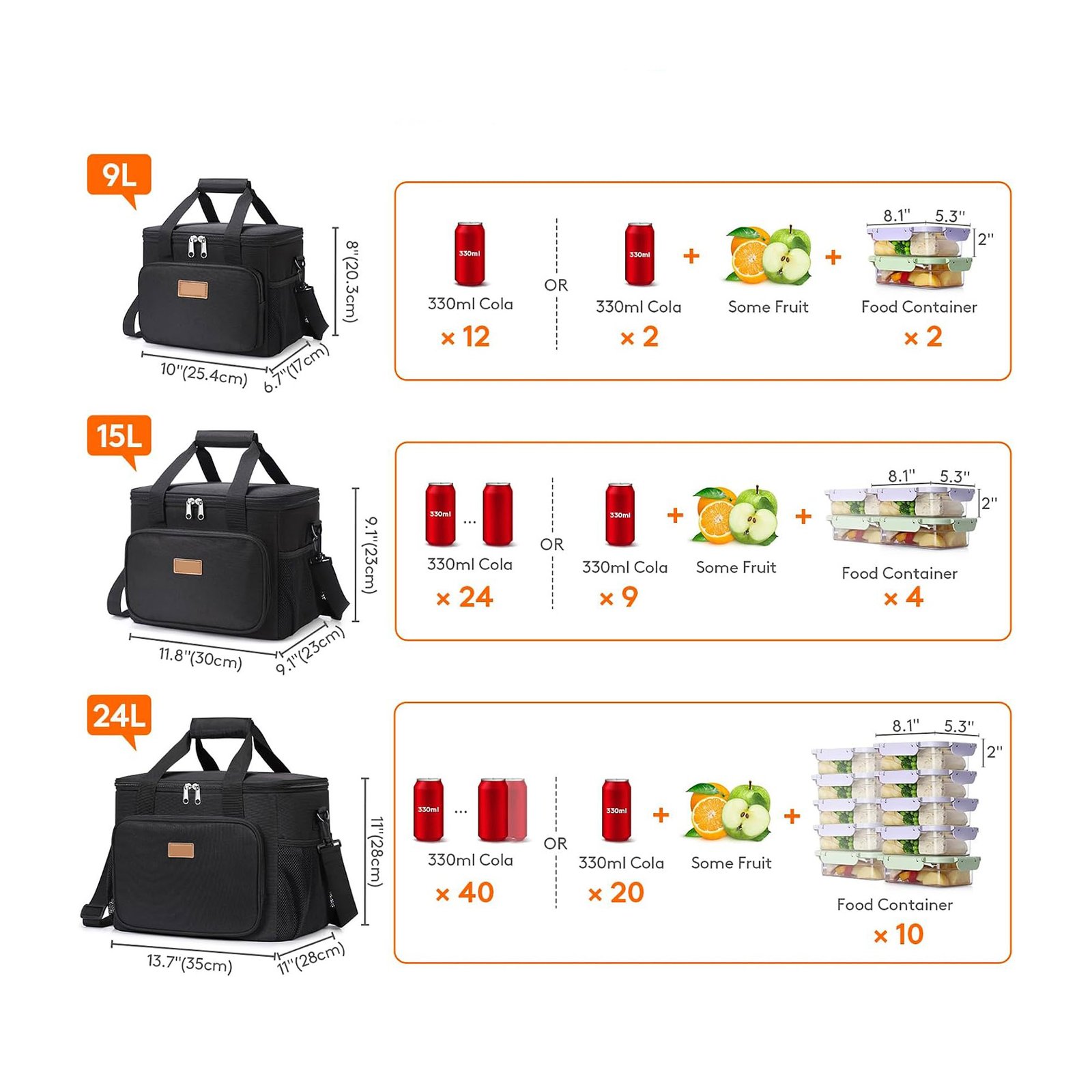 Unisex Cooler Bag / Lunch Bag