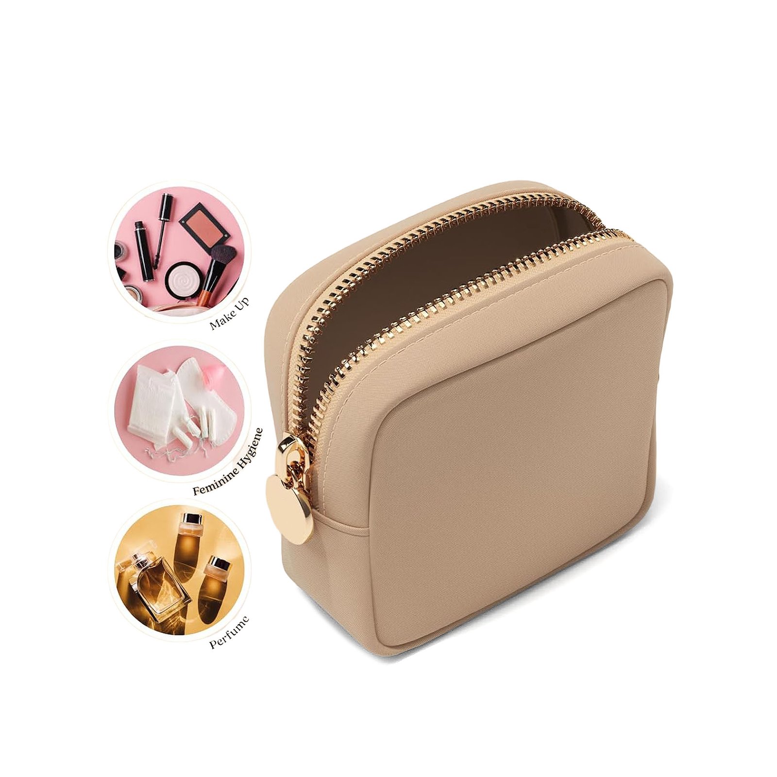 Small Nylon Cosmetic Bag