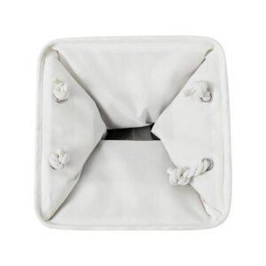 Collapsible fabric storage box