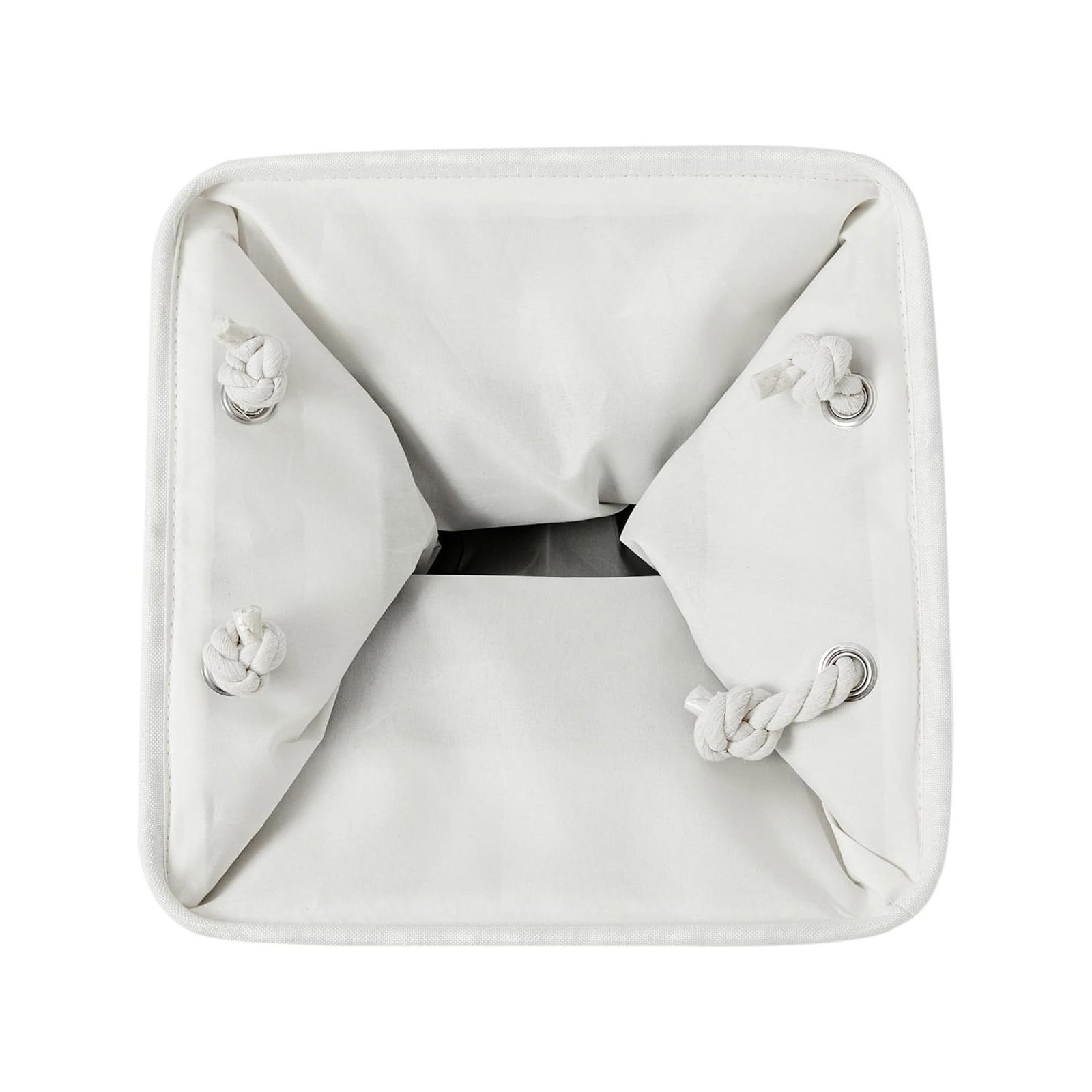 Collapsible fabric storage box