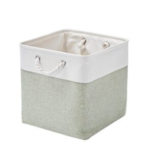 Collapsible fabric storage box