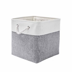 Collapsible fabric storage box