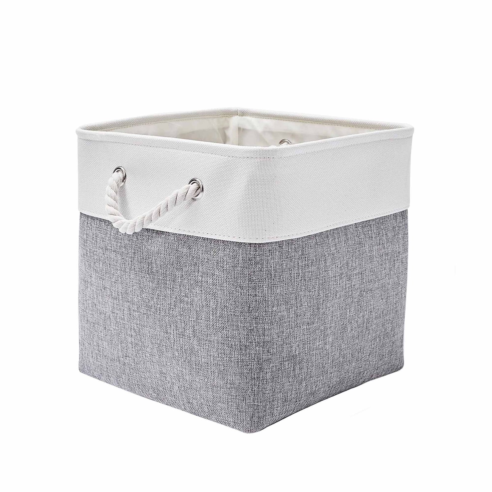 Collapsible fabric storage box