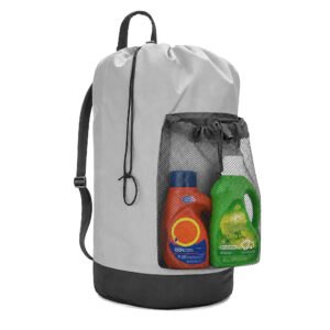 Large capacity laundry bag backpack