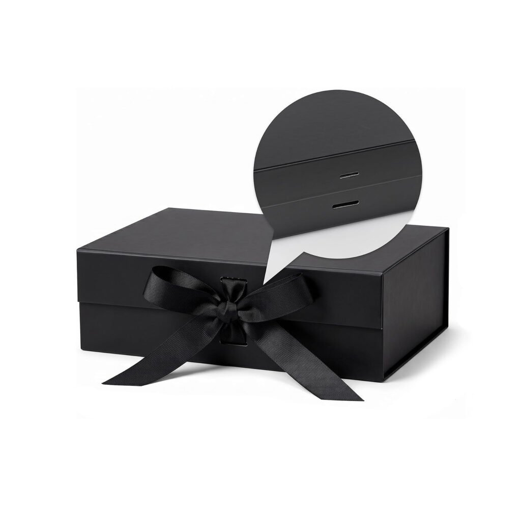 Custom Magnetic Gift Box with Ribbon