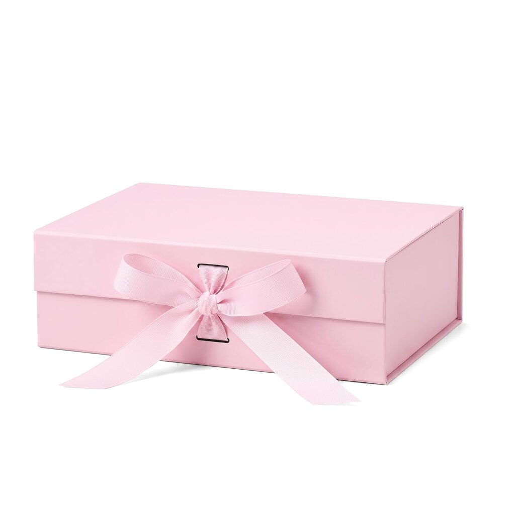 Custom Magnetic Gift Box with Ribbon