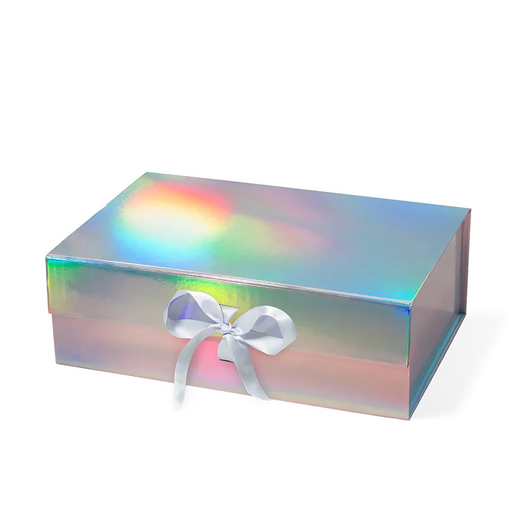 Custom Magnetic Gift Box with Ribbon