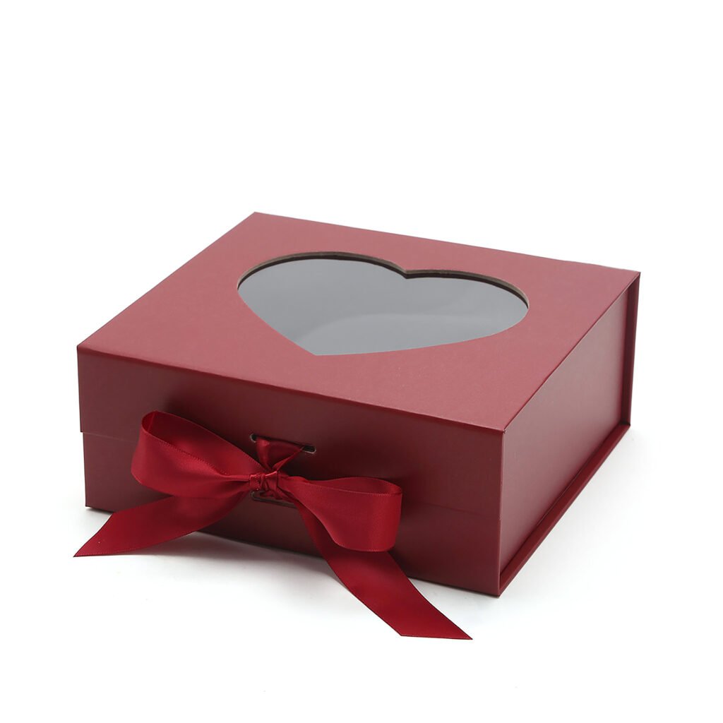 Custom Magnetic Gift Box with Ribbon
