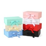 Custom Magnetic Gift Box with Ribbon